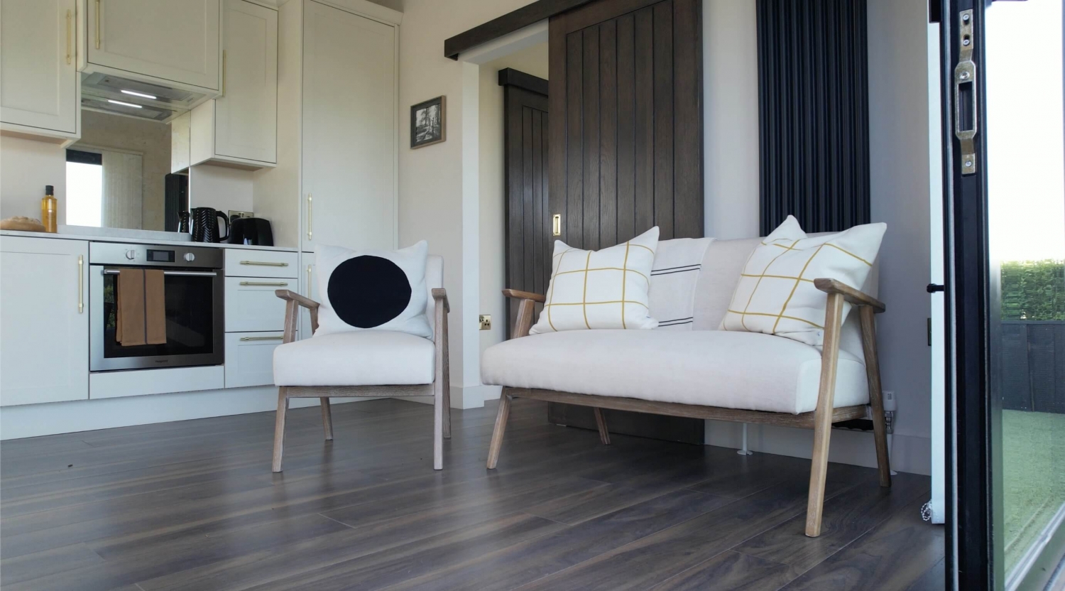 Cottage interior — living room
